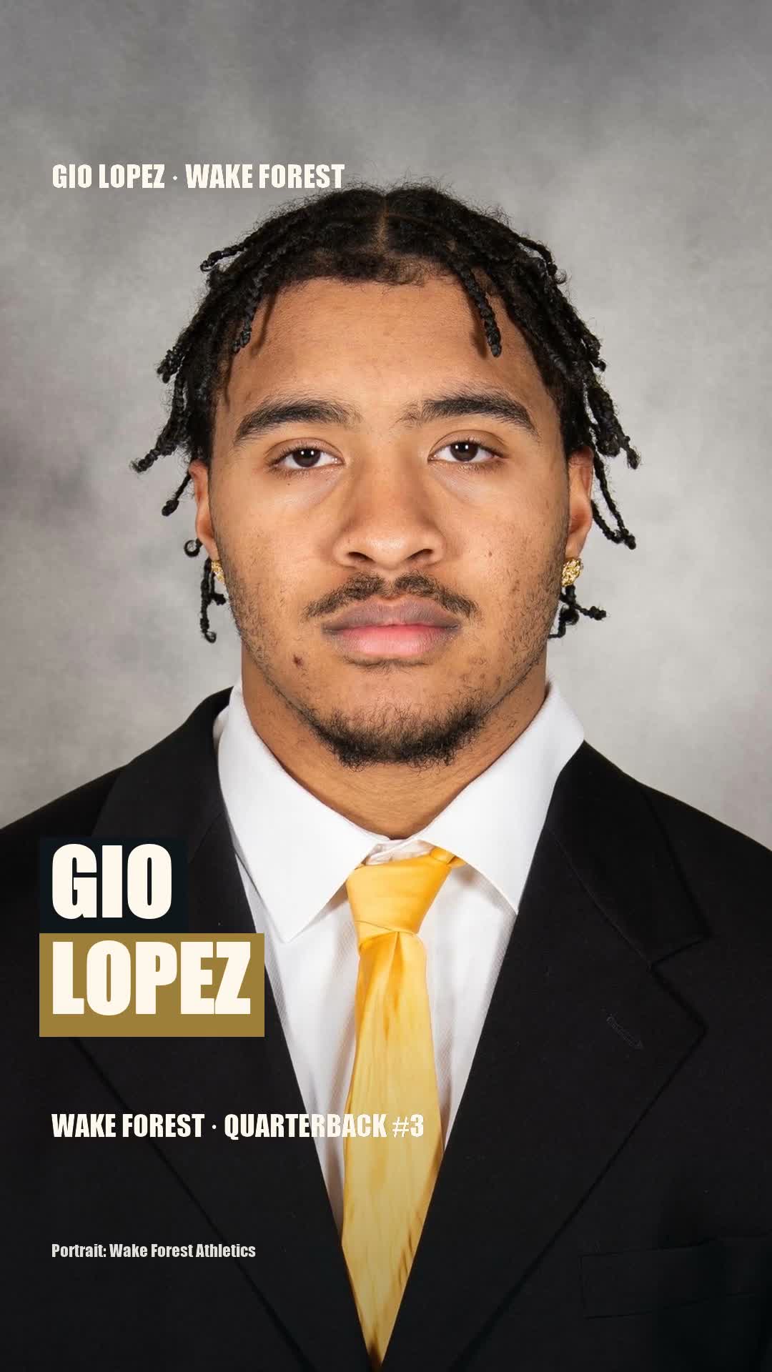 Gio Lopez — Wake Forest Hometown Story