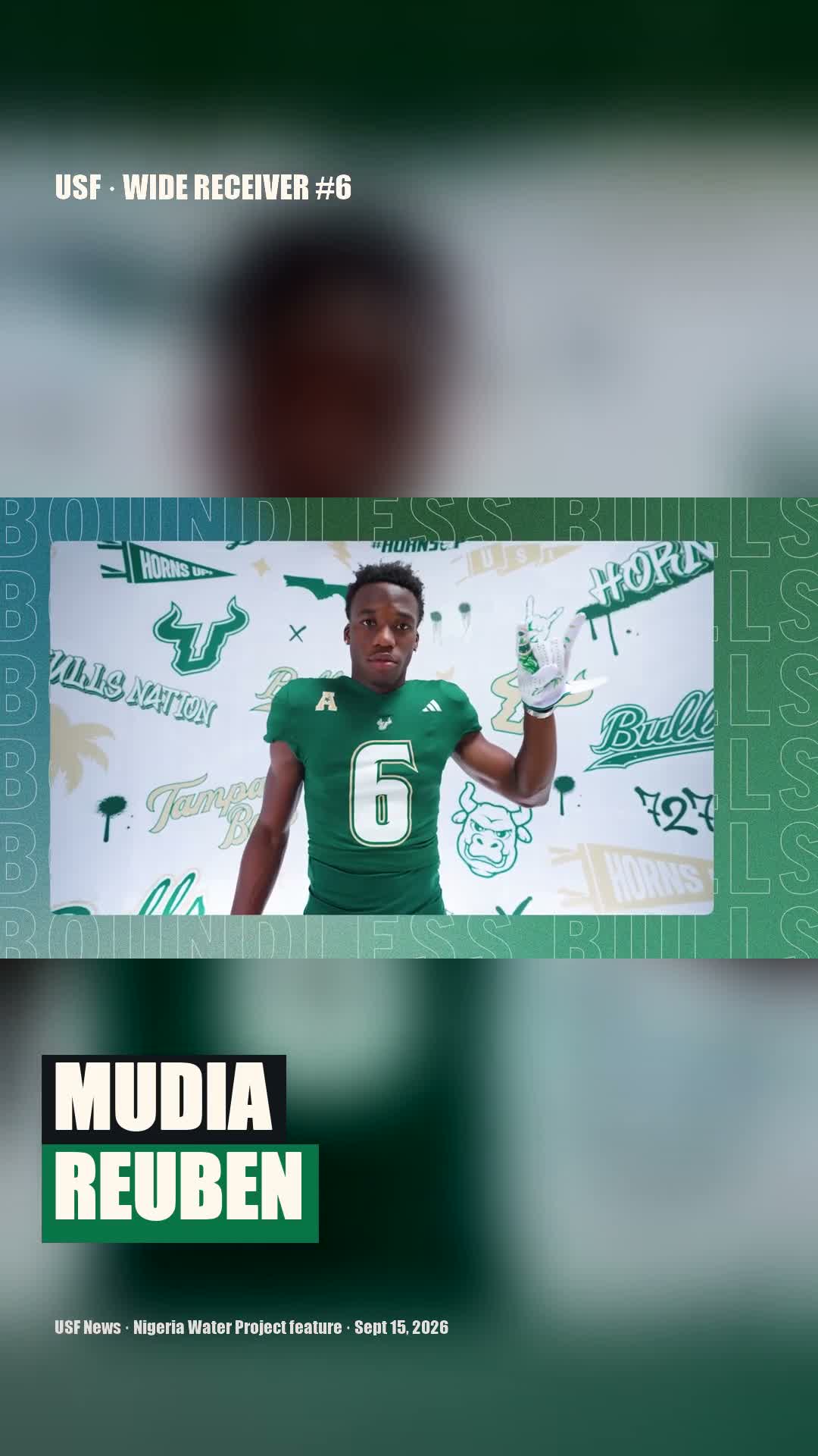 Mudia Reuben — USF Hometown Story