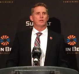 Blake Anderson, head coach at Arkansas State, Utah State and Southern Miss