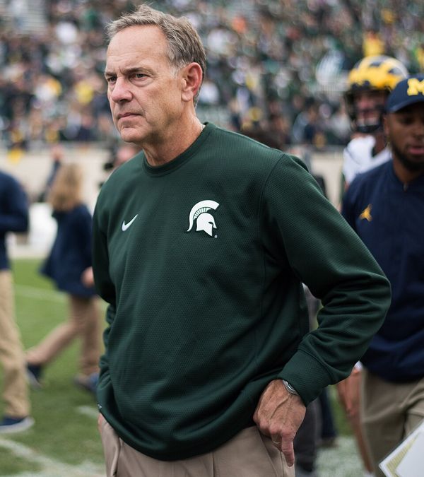 Mark Dantonio, head coach at Cincinnati and Michigan State