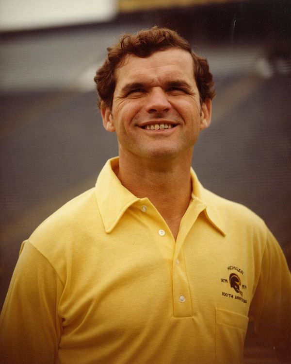 Jack Harbaugh, head coach at Western Michigan