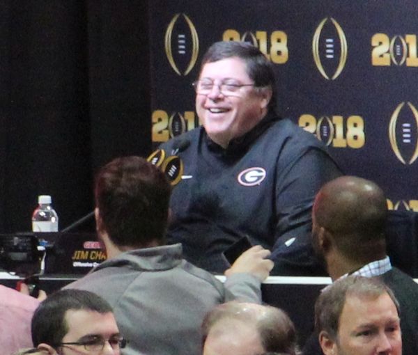 Jim Chaney, head coach at Tennessee