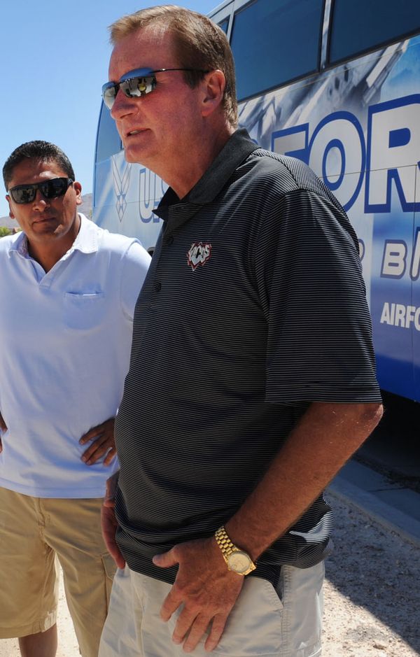 Jim Fassel, head coach at Utah