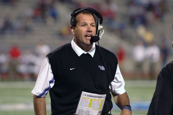 Jim Hofher, head coach at Buffalo