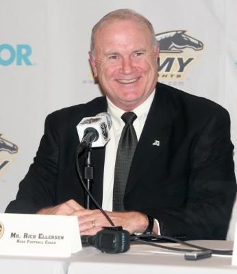 Rich Ellerson, head coach at Army