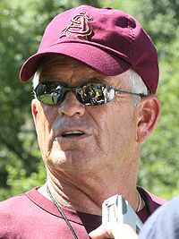 Dennis Erickson, head coach at Wyoming, Washington State, Miami, Oregon State, Idaho and Arizona State