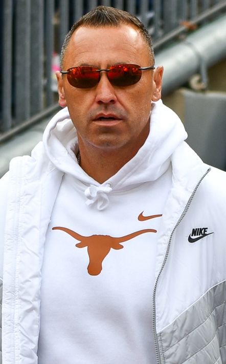 Steve Sarkisian, head coach at Washington, USC and Texas