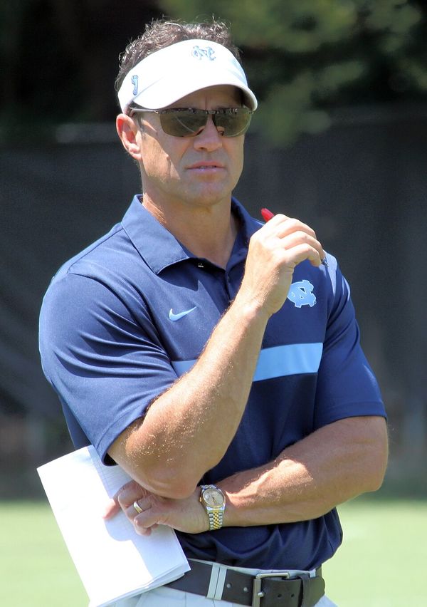 Larry Fedora, head coach at Southern Miss and North Carolina