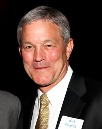 Kirk Ferentz, head coach at Iowa