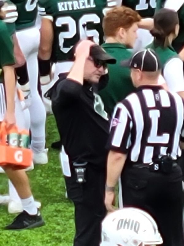 Tim Albin, head coach at Ohio and Charlotte
