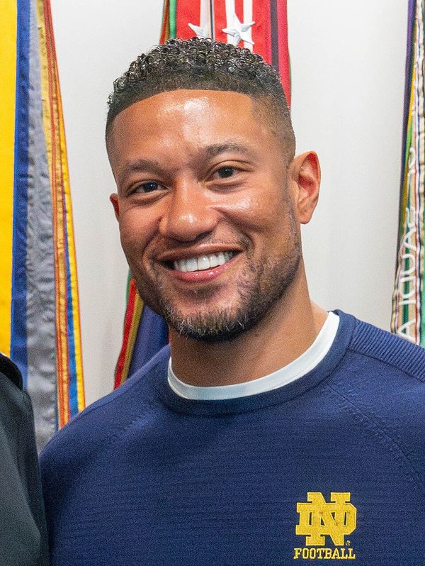 Marcus Freeman, head coach at Notre Dame