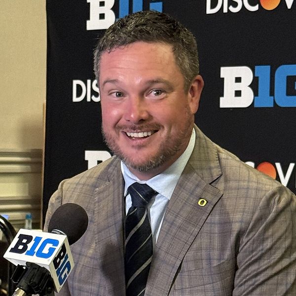 Dan Lanning, head coach at Oregon