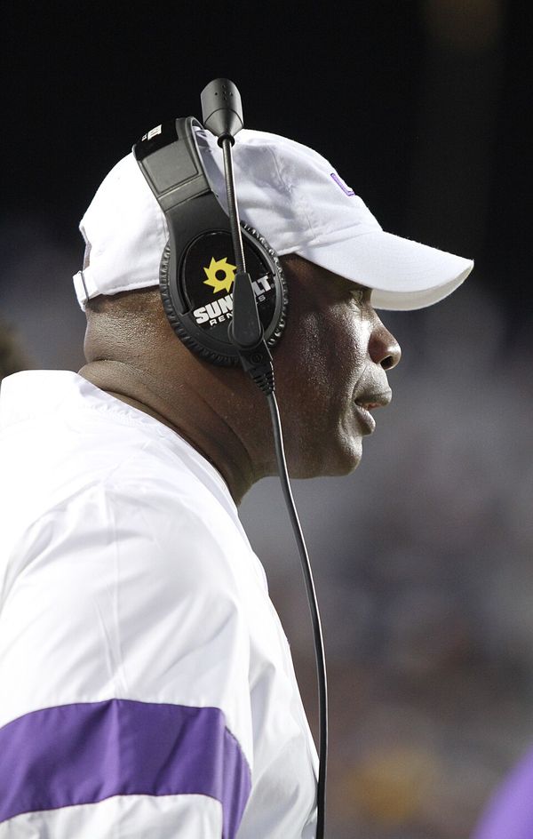Mickey Joseph, head coach at Nebraska