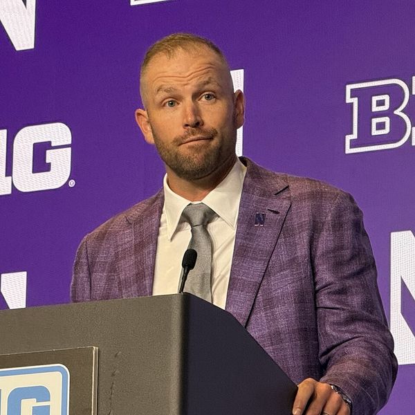 David Braun, head coach at Northwestern