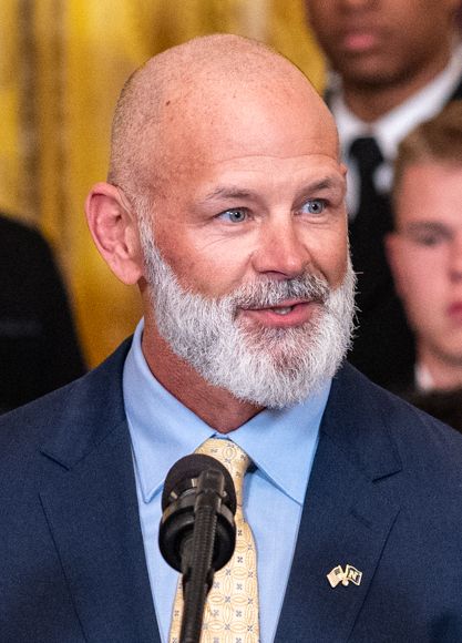 Brian Newberry, head coach at Navy