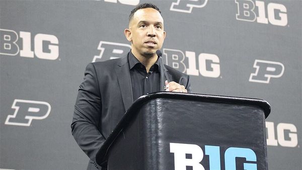 Ryan Walters, head coach at Purdue