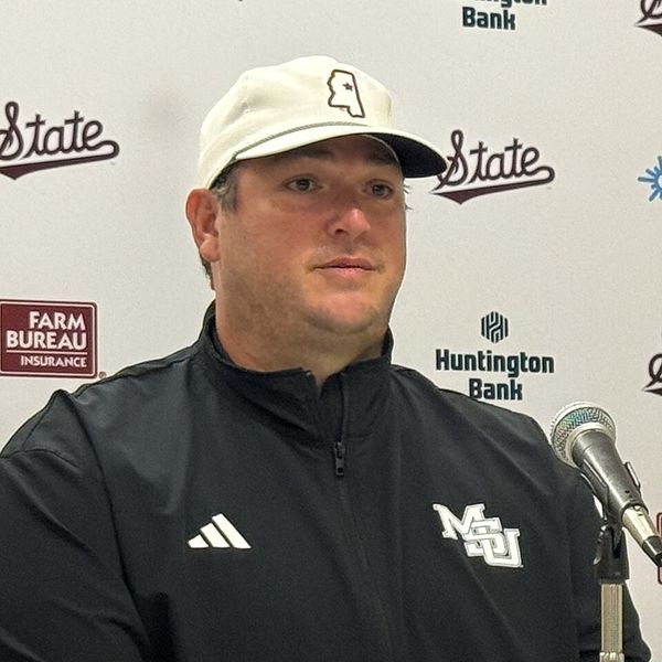 Jeff Lebby, head coach at Mississippi State