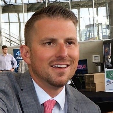 Mike Sanford Jr., head coach at Western Kentucky and Colorado