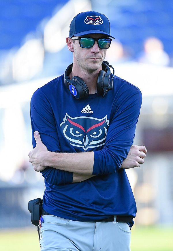 Zach Kittley, head coach at Florida Atlantic