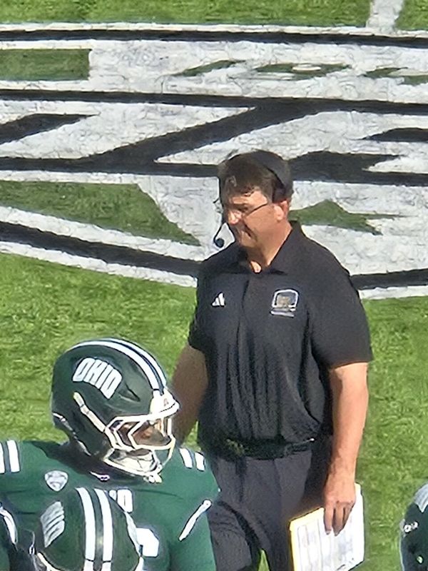 Brian Smith, head coach at Ohio
