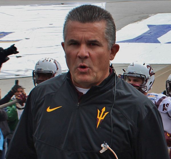 Todd Graham, head coach at Rice, Tulsa, Pittsburgh, Arizona State and Hawai'i