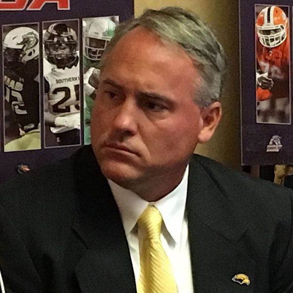 Jay Hopson, head coach at Southern Miss
