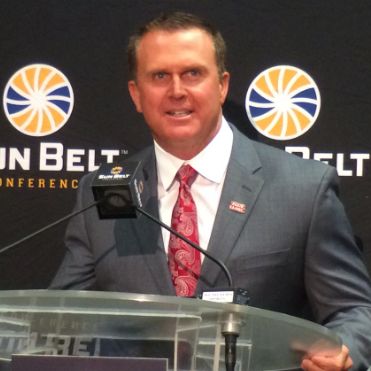 Mark Hudspeth, head coach at Louisiana