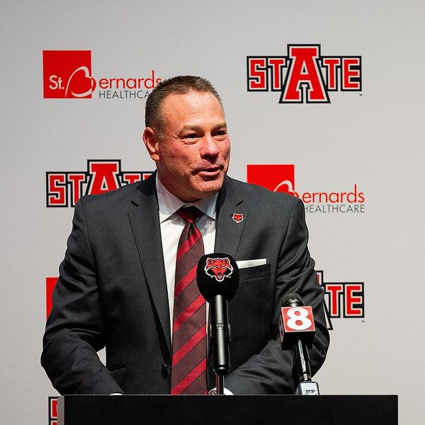 Butch Jones, head coach at Central Michigan, Cincinnati, Tennessee and Arkansas State