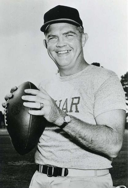 Hal Lahar, head coach at Colgate and Houston