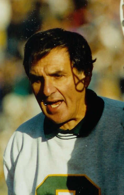 Sonny Lubick, head coach at Colorado State