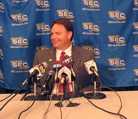 Houston Nutt, head coach at Boise State, Arkansas and Ole Miss