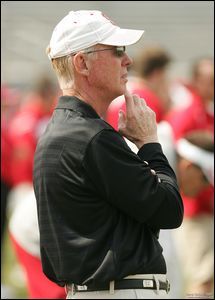 Tom O'Brien, head coach at Boston College and NC State
