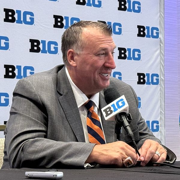 Bret Bielema, head coach at Wisconsin, Arkansas and Illinois