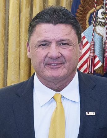 Ed Orgeron, head coach at Ole Miss, USC and LSU