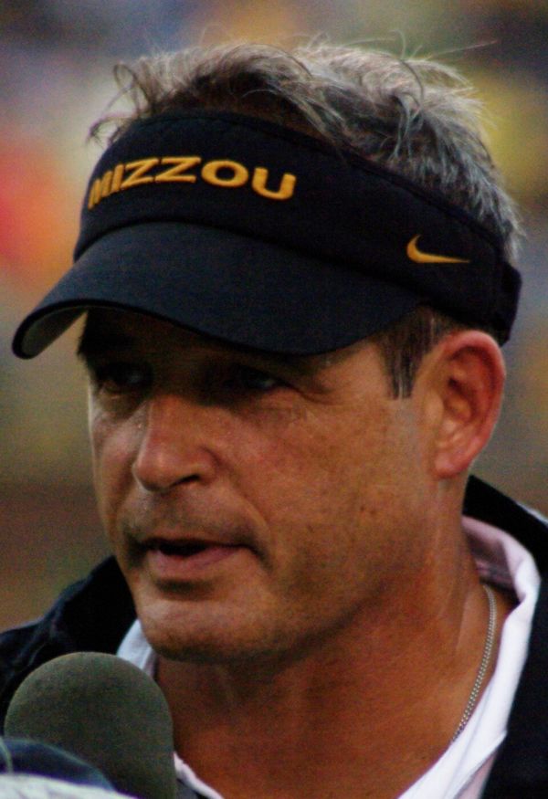 Gary Pinkel, head coach at Toledo and Missouri