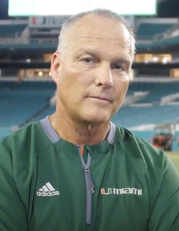 Mark Richt, head coach at Georgia and Miami