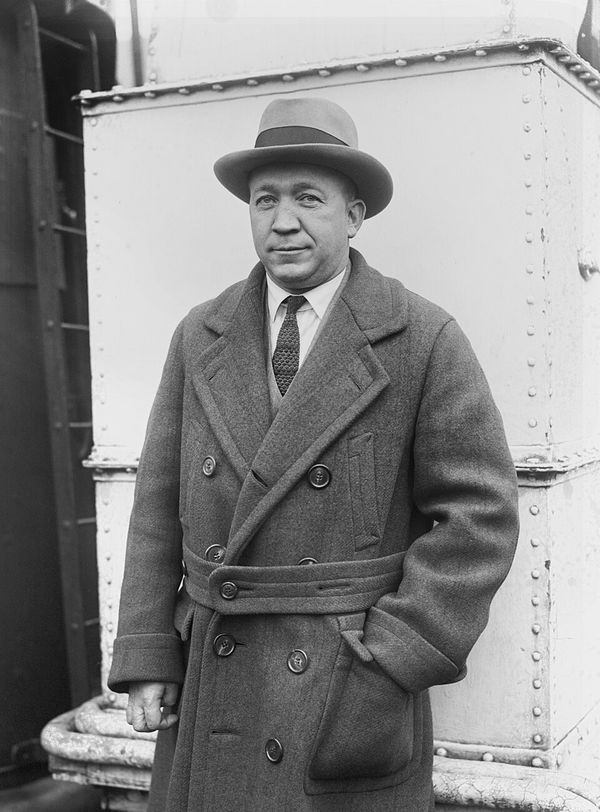 Knute Rockne, head coach at Notre Dame