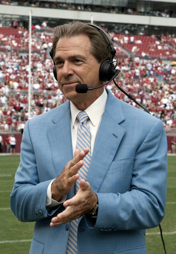 Nick Saban, head coach at Toledo, Michigan State, LSU and Alabama