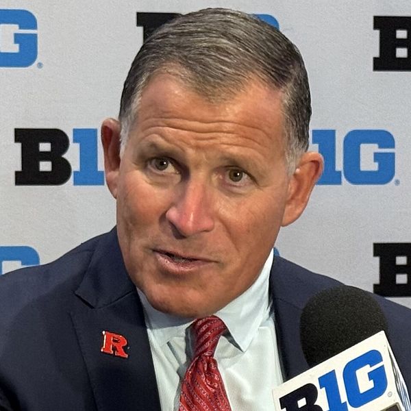 Greg Schiano, head coach at Rutgers
