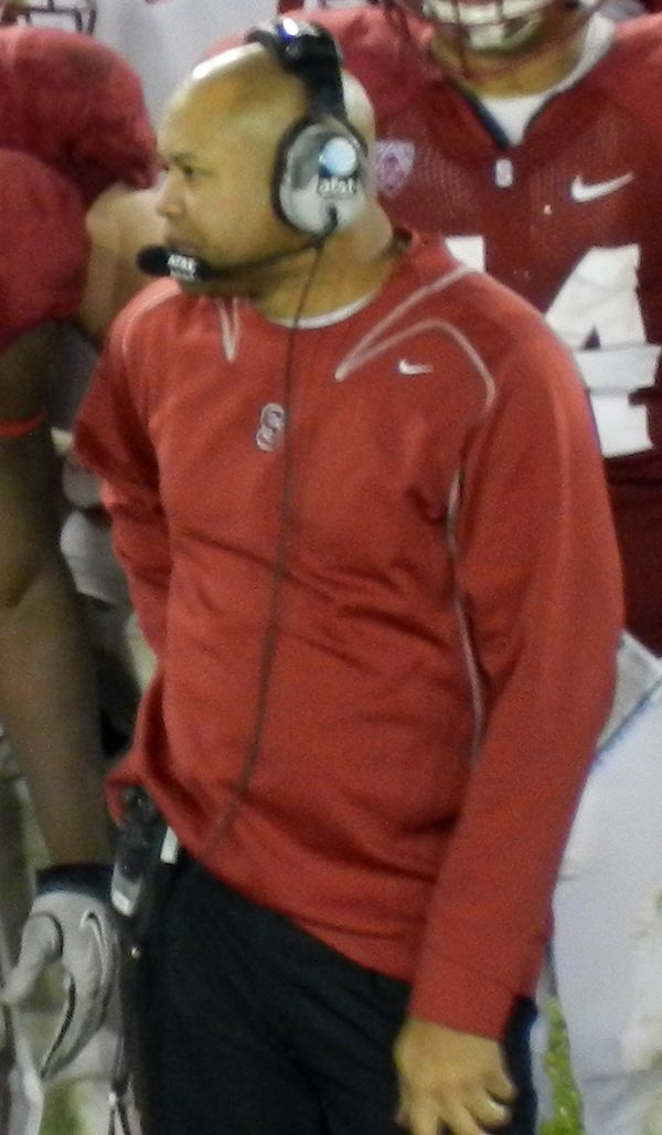 David Shaw, head coach at Stanford