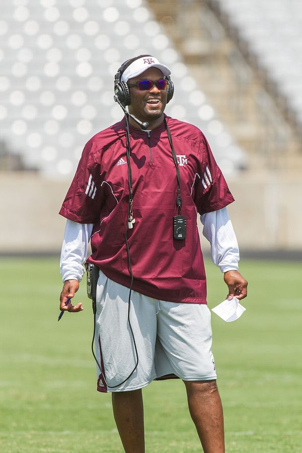 Kevin Sumlin, head coach at Houston, Texas A&M and Arizona