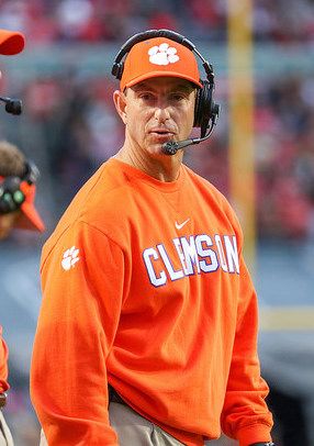Dabo Swinney, head coach at Clemson