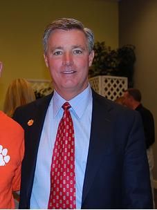 Tommy Bowden, head coach at Tulane and Clemson