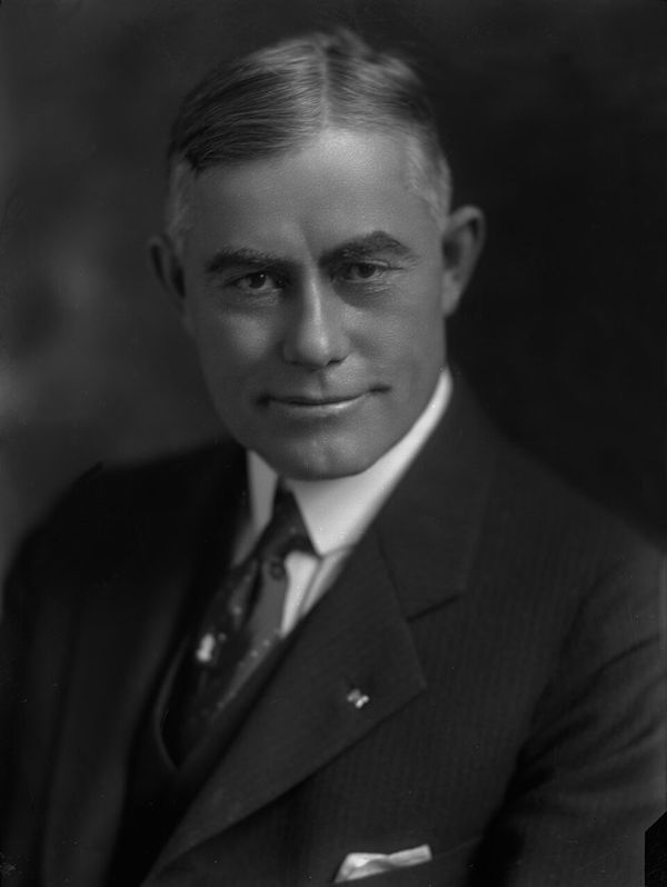 Fielding Yost, head coach at Michigan