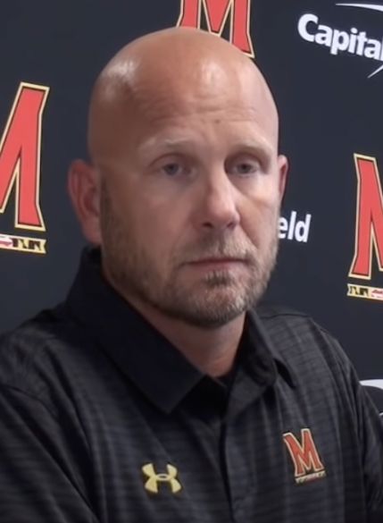 Matt Canada, head coach at Maryland