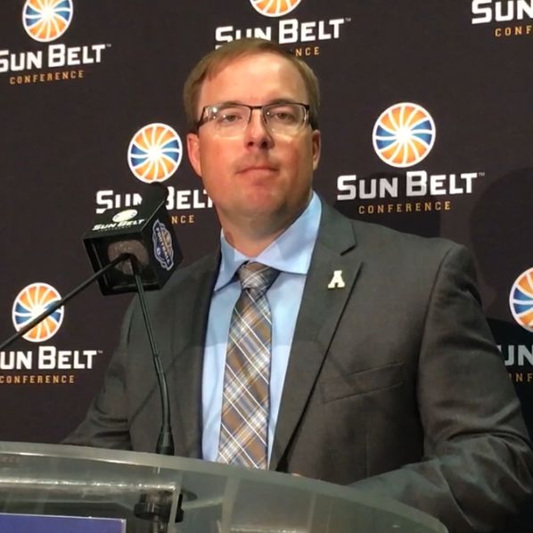 Eli Drinkwitz, head coach at App State and Missouri