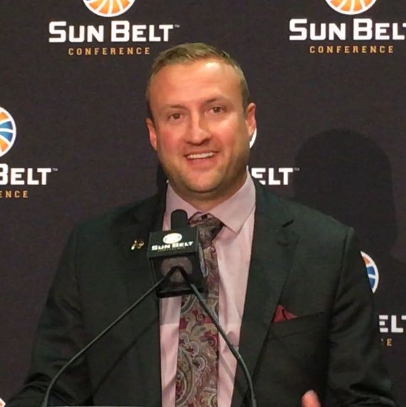 Jake Spavital, head coach at Texas State