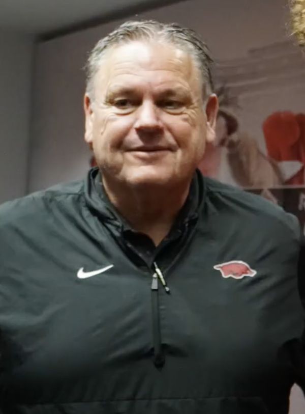 Sam Pittman, head coach at Arkansas