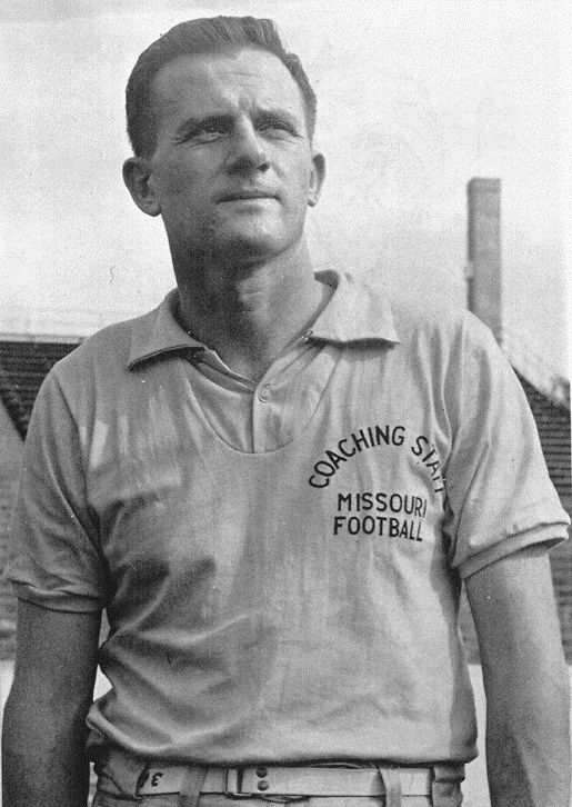 Frank Broyles, head coach at Missouri and Arkansas