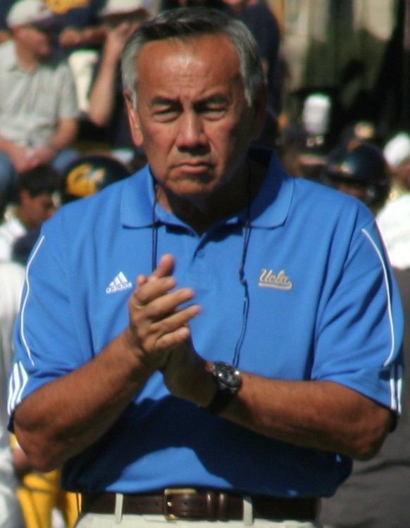 Norm Chow, head coach at Hawai'i